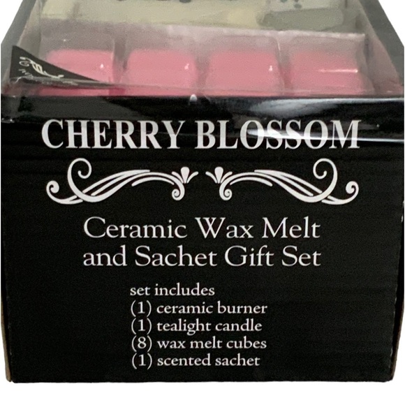 Wax Melt Burner Gift Set Ceramic Burner melts Sachets Tealight 4 PC Boxed Set - Picture 4 of 8